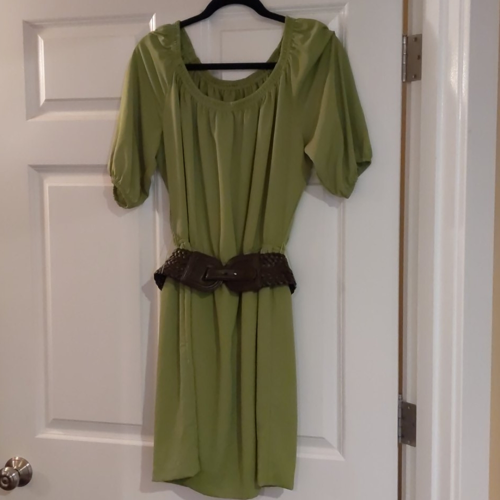 Boston Proper On/Off Shoulder Dress
